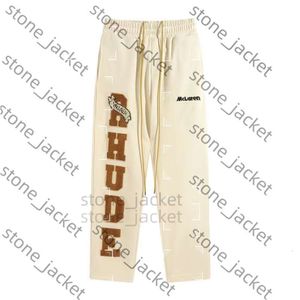 Rhude Pants Tasarımcı Pantolon Rhude Pants Erkekler Tasarımcı Sweetpants Erkek Kadın Günlük Sweatpants Fitness Pantolon Mens Track Joggers Pantolon 7875