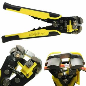 Professionell automatisk tråd striper cutter stripper crimper tång 5 i 1 multifunktionell tråd strippare skjuvtång ängs val9960597