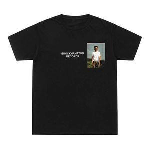 Men's T-Shirts 2023 Fashion T Shirt Men Women Brockhampton RECORDS Funny T-Shirts GINGER Take The Odds ILl Kp Dreaming T Shirt Cotton Ts Y240429