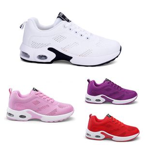 Kostenlose Schifffahrtsmänner Frauen lauft Schuhe flach niedrig mesh atmungsaktivem anti-resistenter Komfort Rotrosa weiße lila Herren Trainer Sport Sneakers Gai