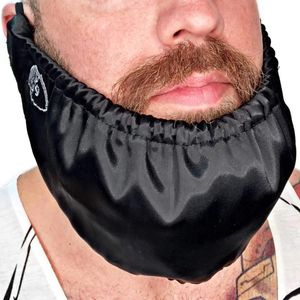 남성 수염 터번 반다나 커버 페이셜 비어드 바이브 조절 가능한 보호 걸레 머리 모양 앞치마 선물