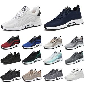 GAI men running shoes fashion sneakers black khaki grey white red blue sand Dlive mens breathable trainers sports tennis free shipping