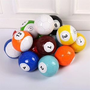 16 Stücke viel aufblasbar Snook Soccer Ball, Billiard Ball, Snooker Football für Snookball Outdoor Game Size 2# 3# 4# 5# für Option