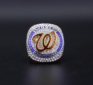 2020 HELA WASHINGTON2019 2020 Nationals World Series Champions Baseball Team Championship Ring Presents To Fans USA Size 9138191324