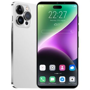 I14Promax 6.7 inç HD Tam Ekran Akıllı Telefon Yüz Kimliği 1+16G Cep Telefonları Global Sürüm 4G 5G Cep Telefonu