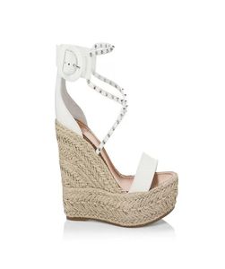 Mulheres sandálias de salto alto Chochazeppa Spikes Wedge Sandals Lady Wedding Party Festes Bombas S Design de luxo3318548