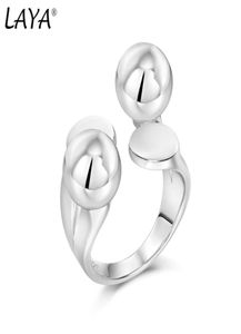 Anelli a banda a sfera laya per donne vere 925 anello sterling argento naturale designer naturale gioielli di alta qualità gioielli eleganti 203711774