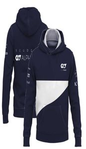 Primavera/Autumn Scuderia Alpha Tauri Team masculino e feminino Sports Sports Capuz Motorsports Extreme Fans Jumper8910953