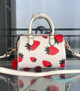 Boston Bag Women Luxury Handväskor Läder Tote Handväska Crossbody Axel Purses Totes Handväskor