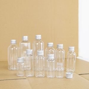 Da 100 pezzi da 5 ml da 10 ml a una bottiglia di plastica da 100 ml con tappo a vite in alluminio Verifica per la lozione per animali domestici portatili remillabili 240425 240425