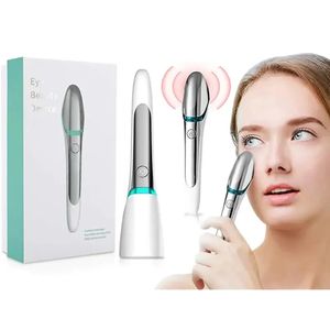 Beauty RF Eyes Massager Electric Eye Care Disposition Fadiga Aliviar Dark Circle Olhe Bolsa de olhos Remoal Anti -Wrinkle Face Massage Ferramenta de olho 240423