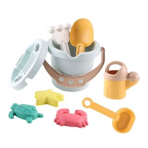 50IV Sand Play Water Fun 9x Beach Toys Sand Set Sand Casting Building Castle Toy Educational Toy Sandpit Toy Sandbox Toys for Child Kids Bathtime Toy d240429