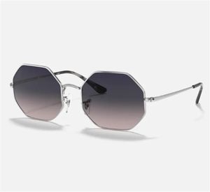 Дизайнерская модная восьмиугольная металлическая рама солнцезащитные очки UV400 Unisex Sports Glasses Быстрая доставка 1972B5474105