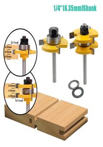635mm14quot舌溝ジョイントアセンブリルータービット34quotストック木製ミリングカッターツールfor working jkxb21031265259