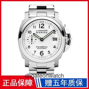 Peneraa High End Designer Watches For Series Automatic Mechanical Watch Mens 40mm White Plate Precision Steel PAM00051 Original 1: 1 Med Real Logo and Box