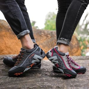 Casual Shoes 2024 Outdoor Lover Trekking Men Waterproof Handing Mountain Boots äkta läderskogsjakt Taktiskt