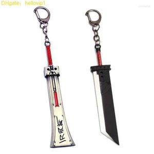 Kedjor Fashion Game Anime Movies Keychain Metal Sword Chaveiro Keyrings Car Key Chain Jewelry Llaveros Emel22