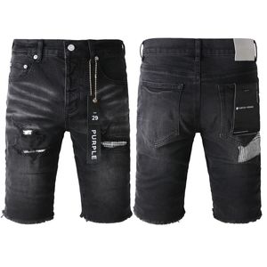 Mens Denim Shorts Jeans Designer Jean Fashion Distressed Ripped Bikers Womens Denims cargo For Men Black Pants