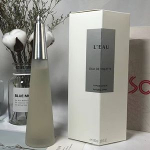 デザイナーブランドの香水女性100ml edt長続きする匂いホリデーギフトユニークなガラスボトルスプレーパルファムフェム