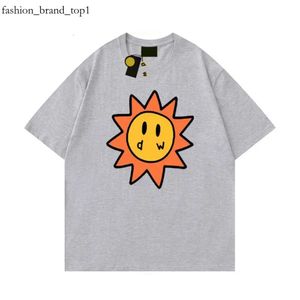 T -Shirt Männer Schublade Designer T -Shirt Smiley Sonne spielen Karten T -Shirt T -Shirt Grafikdruck Draw T -Shirt Sommer Trend kurzer Drawdrew Sleeve Casual Shirts auf 7998