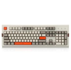 Ajazz AK510 Retro RGB Mechanical Keyboard 104 Keys AntiGhosting PBT SA Spherical Keycap Backlit Programmable Gaming67296103610174