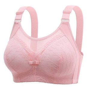 Bras Cotton Underwear Women AB Cup Bra Wireless Gathered Comfort Brassiere Push Up Lingerie Bralette For Kids Seamleass Bras Y240426