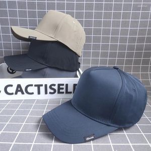 Ball Caps Men's Top Hat Black Plus Deeping Big Size Baseball Cap Women Head Round Summer Cisstor