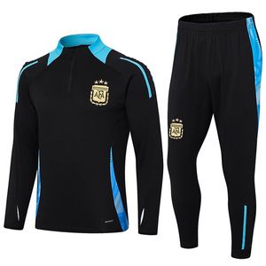 アルゼンチントラックスーツサッカージャージ2024 2025ホームアウェイジャケットフットボールシャツメス