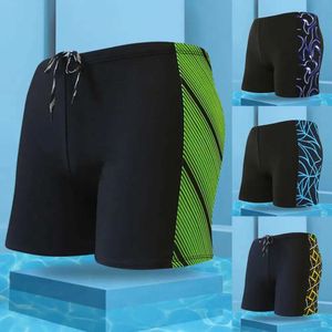 Men's Swimwear Swimming shorts and boxing clubs quickly dry have high elasticity are very comfortable Q240429