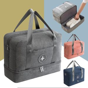 Bolsas de armazenamento Bolsa de treinamento de bolsas esportivas Sapatos de ginástica homens Mulher Fitness Bola multifuncional durável embalagem esportiva ao ar livre