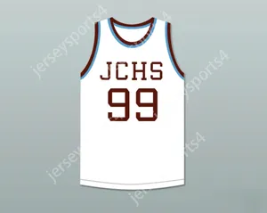 Niestandardowe nazwa Niewiele młodzież/dzieci George Mikan 99 Joliet Catholic High School Hilltoppers White Basketball Jersey 2 Top zszyte S-6xl