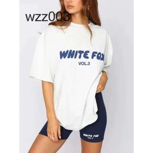 whites fox tracksuit womens whiter foxx t shirt designer brand fashion sports and leisure set fox sweatshirt shorts tees sets3ZIF