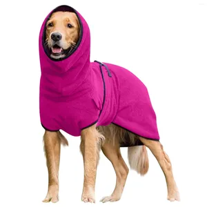 Pullover de vestuário de cachorro Pulling Velvet espessado espessado com capuz de cor com capuz de casacos de inverno 2024