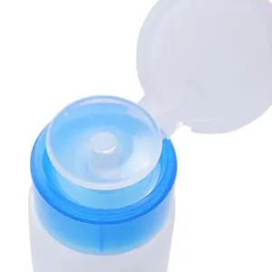 Storage Bottles 1PC Nail Art Mini Pump Dispenser Acrylic Gel Polish Remover Cleaner Empty Refillable Bottle Liquid Container