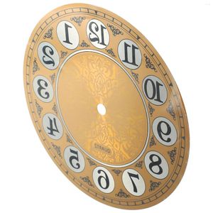 Orologi da parete Accessori per orologi a quadrante di alta qualità non sbiadano l'alluminio vintage ampiamente usato profilo piatto arabo