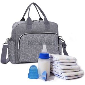 Bolsas de fraldas Bolsa de bebê Mamãe Travel à prova d'água para Mom Mommy Mommy Maternidade Totes ombro D240430