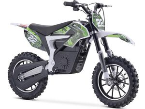 Mototec 36V 500W Demon Electric Dirt Bike Green Green, Kids Ride E Scooter