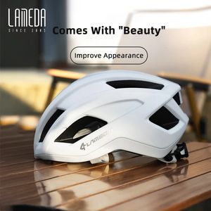 Ламеда -велосипедный шлем мужчина Women EPS Интегрированное формовочное дышащее ветрозащитное регулируемое велосипедное велосипед