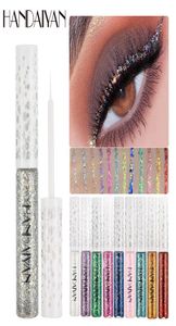 HANDAIYAN Symphony Eyeliner Liquid Eye Shadow Dream Shiny Eyeliner Jelly Bright paljetter Eyeliner Eye Shadow1216223