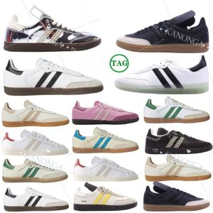 2024 Designerskor Vegan Casual Shoes For Men Women Designer Trainers Cloud White Core Black Bonners Collegiate Green Gum Outdoor Flat Sports Sneakers 36-45