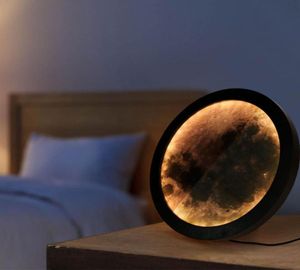 Mirrors Magic Mirror Dressing Led Scifi Novelty Beauty Moon Decorative Fast Delivery Drop6850170