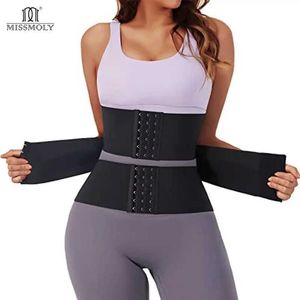 Cintura per allenatore in vita da donna per donne per le donne Allenamento per la perdita di peso Fitness Corset Miss MOLY Tummy Slimming Belly Bands Warp Cincher Body Shapers Y240429