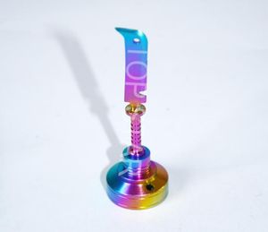 Palenie tytanowego gwoździ 14 18 mm CARB CAP HERRAMIENTA GR2 TITANIUM CLAVO ESPADA ESTILO DABBER AJUSTE3723126