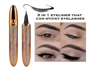 Eyeliner a stella Eyeliner impermeabile a prova di sudore e longlasting Autoidesave False ciglia inco -Luner Nave 109628893