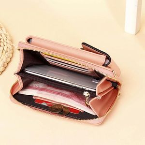 Shoulder Bags Women Leather Holder Small Cell Phone Crossbody Bag Purse Wallet