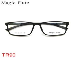 Ny ankomst TR90 Glasögon Lätt flexibla optiska ramar Gelglas i kvinnor eller män ramar mode recept vintage glasögon 70107599755