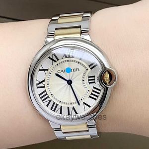 Unisex Dials Automatic Working Watches Carter New Womens Watch Blue Balloon Series Gold 36 Diameter Quartz W69008Z3