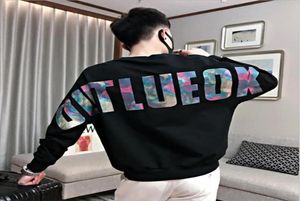 Round neck men039s sweater Tshirt spring and Autumn New Korean fashion printing coat net red tide brand long sleeve Tshirt1925709
