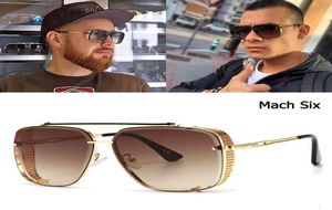 Солнцезащитные очки Jackjad 2021 Fashion Mach Six Limited Edition Style Cool Vintage Shide Shield Design Design Sun Oculos de Sol4160910