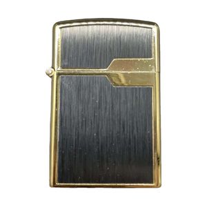 New Metal Lighter Windproof Straight Punch Lighters Without Gas Custom Lighters